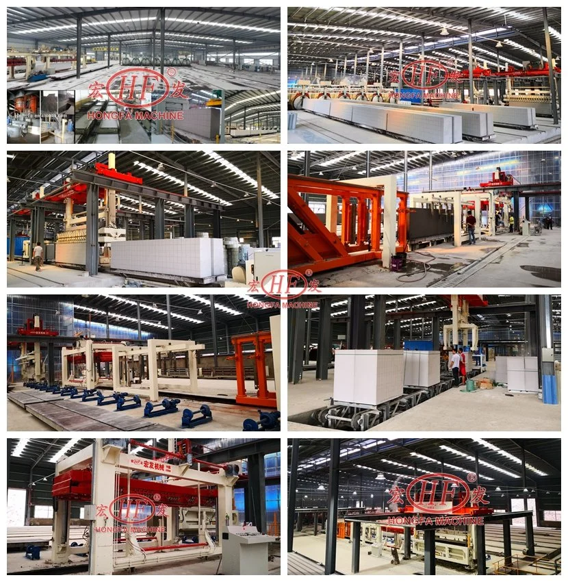 Factory Directly Supply Block Machinery Cut Brick Machine Maker Industrial AAC Machine Plant Used Block Making Machine AAC Alc Machine Equipment Supplier
