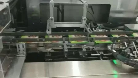 Automatische Lebensmittelfolienverpackungs- und Kartoniermaschine Kxz-130b